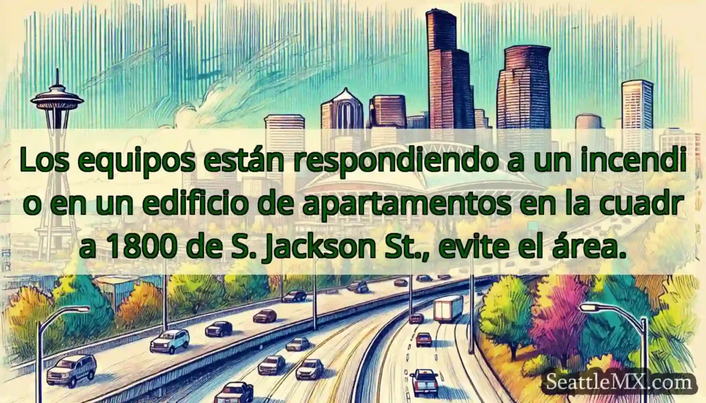 Los equipos están respondiendo a un incendio en