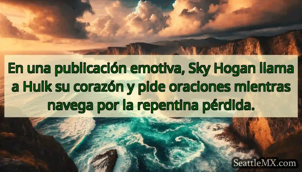 En una publicación emotiva, Sky Hogan llama a