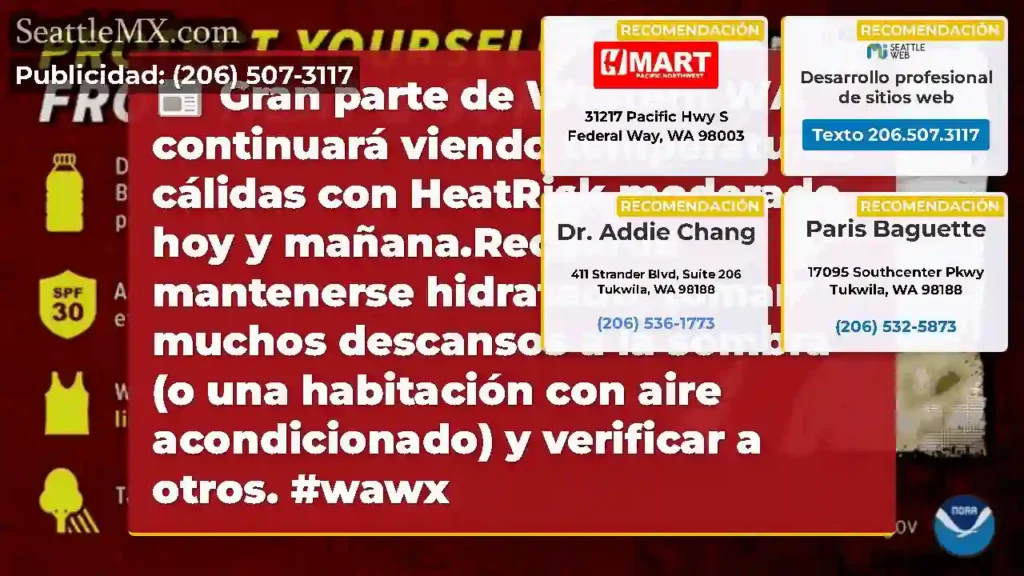 Gran parte de Western WA continuará viendo
