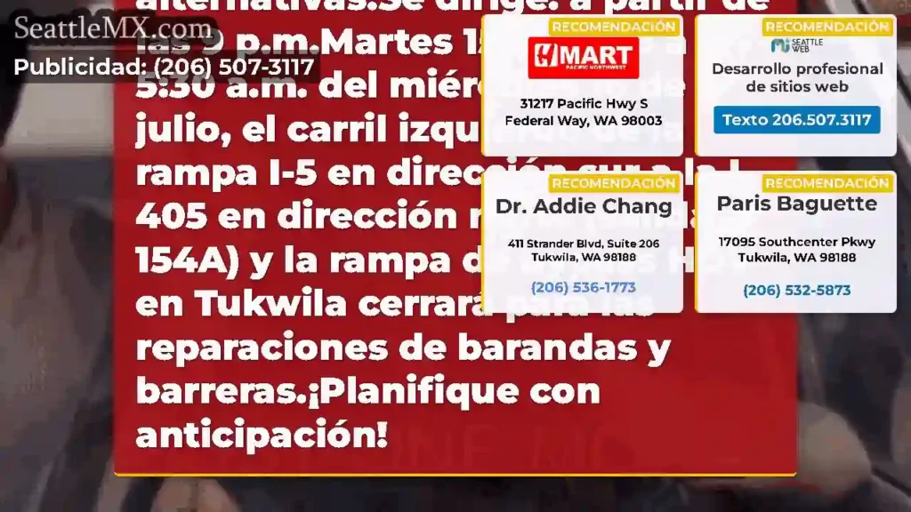 ¡Una noche más de reparaciones de barandas en