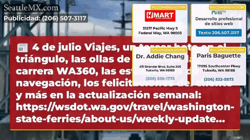 4 de julio Viajes, un tercer bote en el