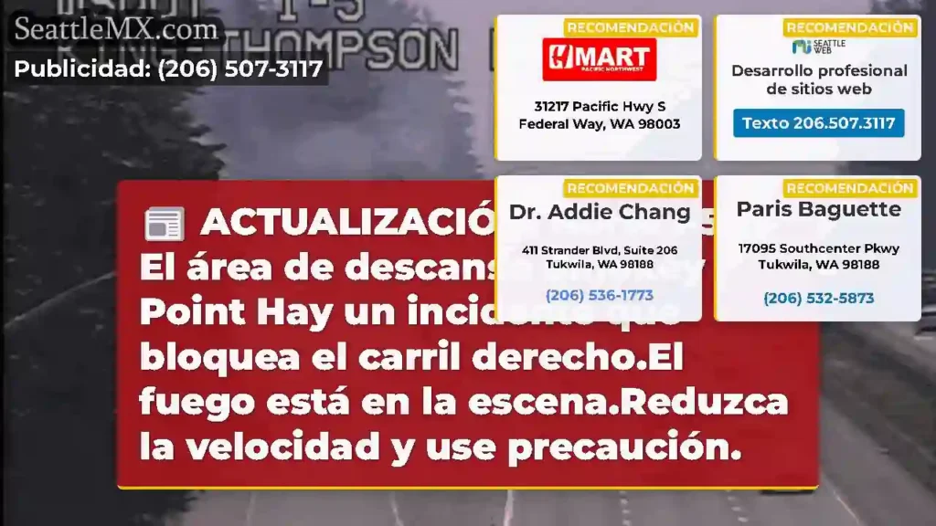 ACTUALIZACIÓN: Norte I-5 T El área de descanso