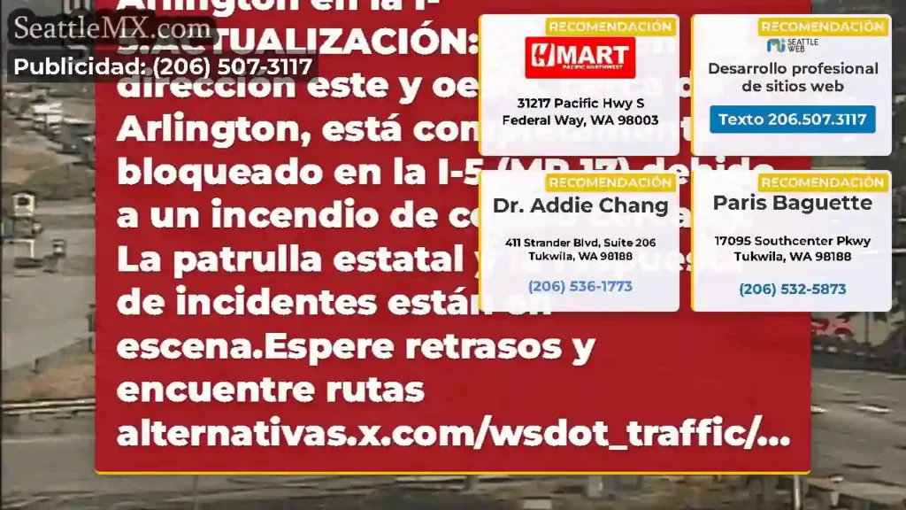 One EB y WB Lane ahora están abiertos en SR 530