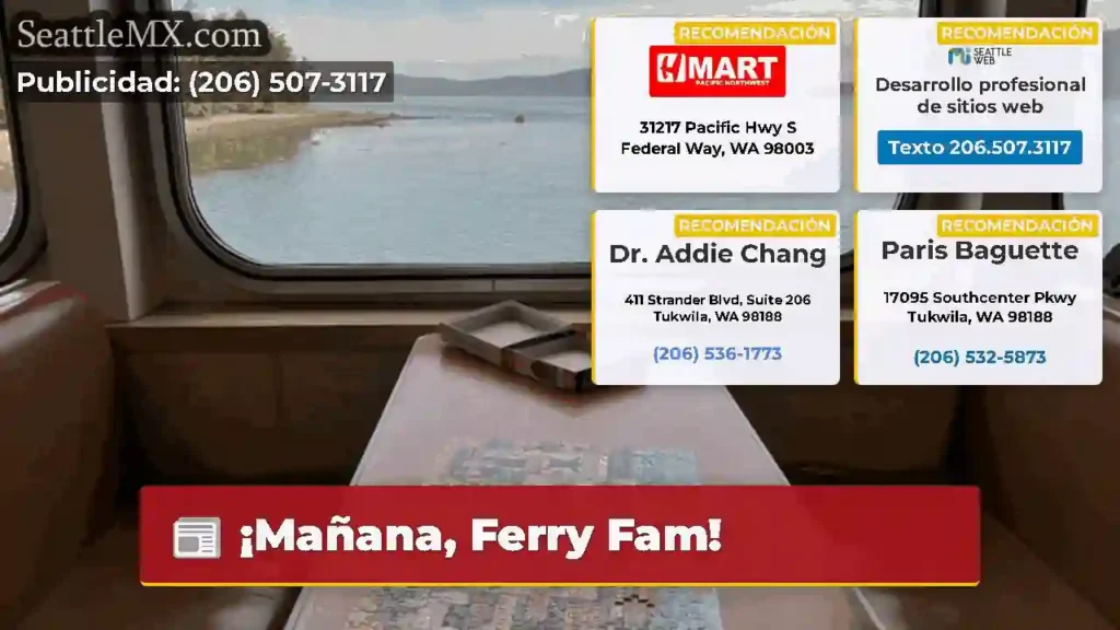 ¡Mañana, Ferry Fam!