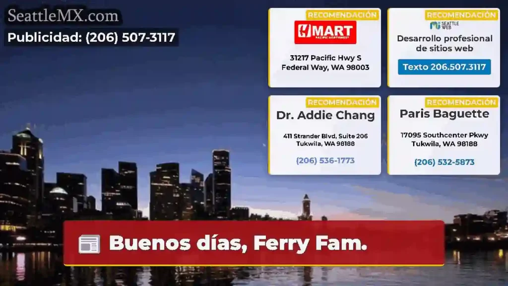 Buenos días, Ferry Fam.