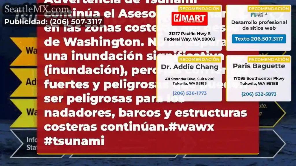 El Centro Nacional de Advertencia de Tsunami