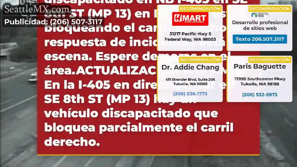 ACTUALIZACIÓN: Un vehículo discapacitado en NB