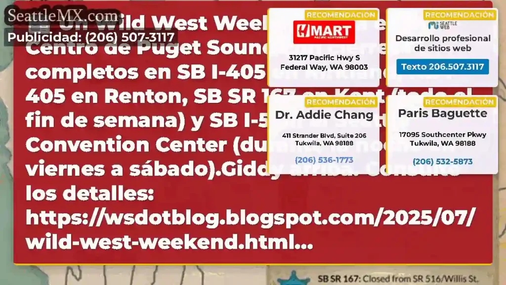 Un Wild West Weekend está en el Centro de Puget