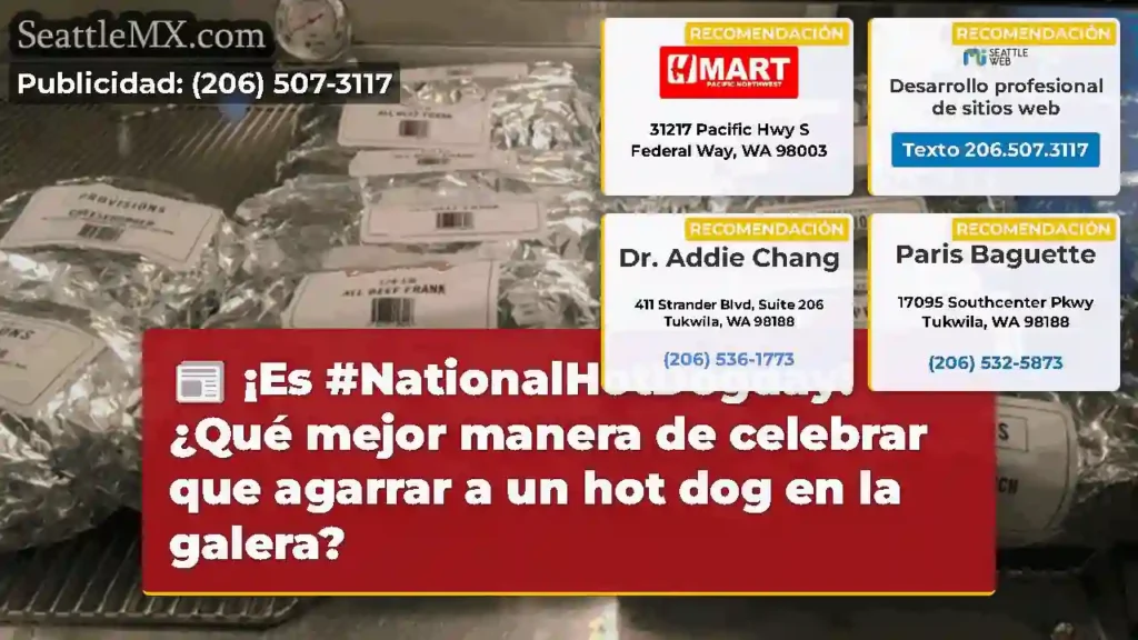 ¡Es #NationalHotDogday!¿Qué mejor manera de