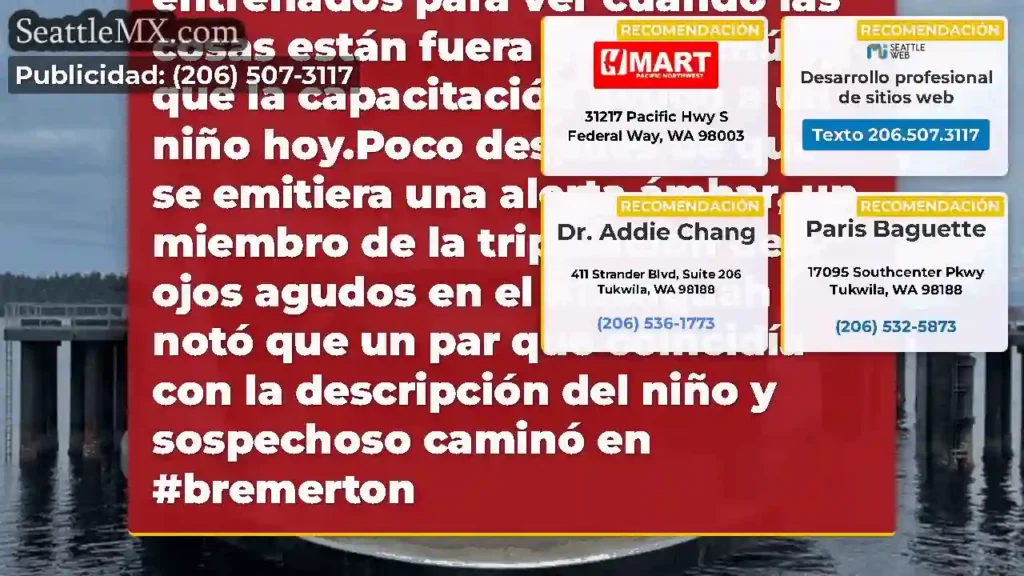 Nuestros equipos están entrenados para ver cuándo