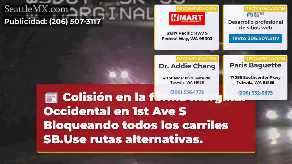 Colisión en la forma marginal Occidental en 1st