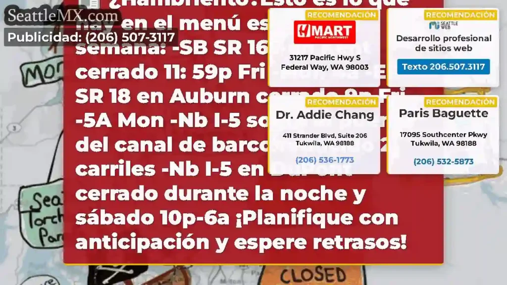 ¿Hambriento?Esto es lo que hay en el menú este
