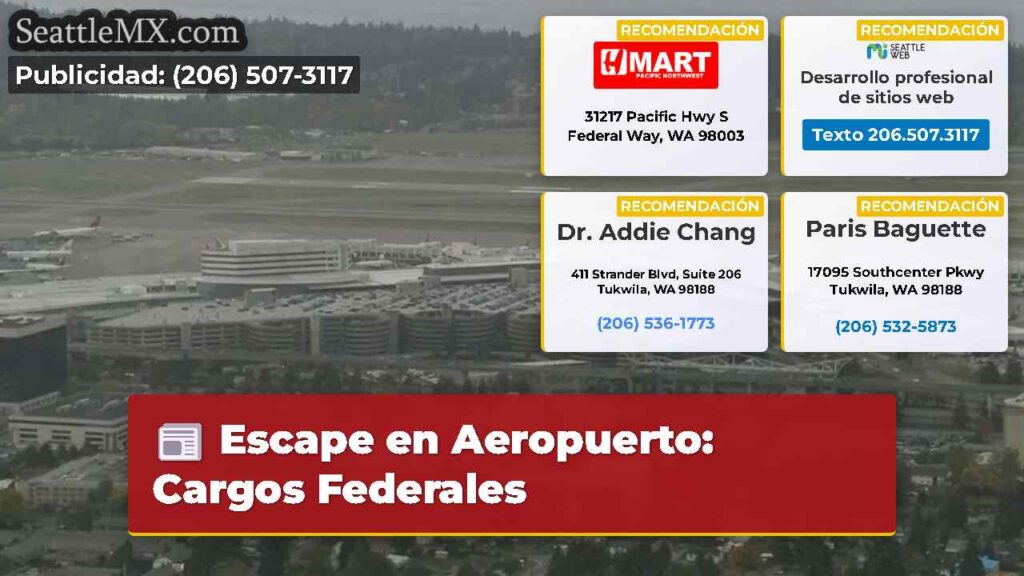 Escape en Aeropuerto: Cargos Federales