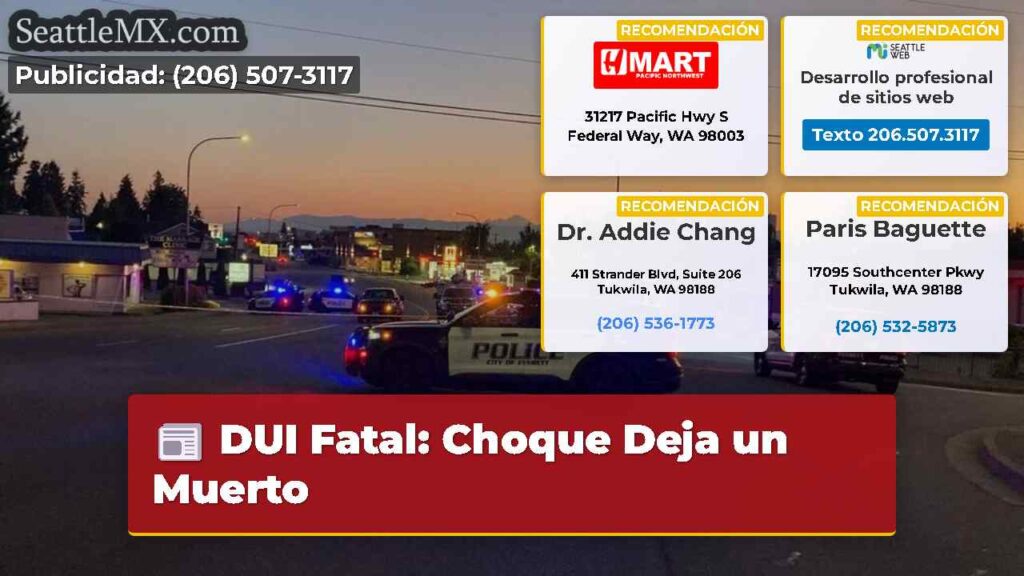 DUI Fatal: Choque Deja un Muerto