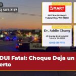 DUI Fatal Choque Deja un Muerto