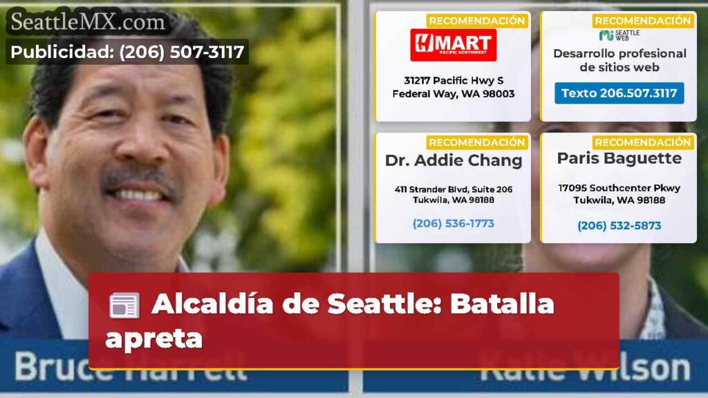 Alcaldía de Seattle: Batalla apreta