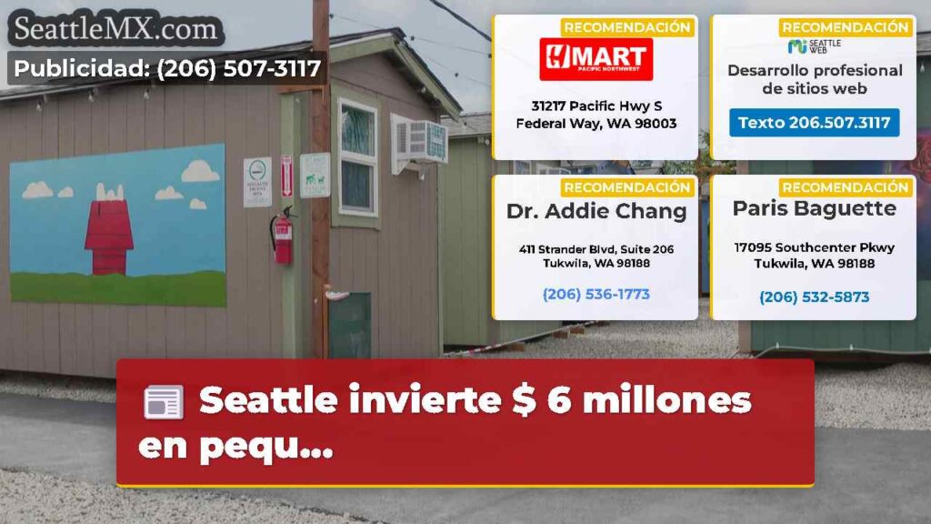 Seattle invierte $ 6 millones en pequ...