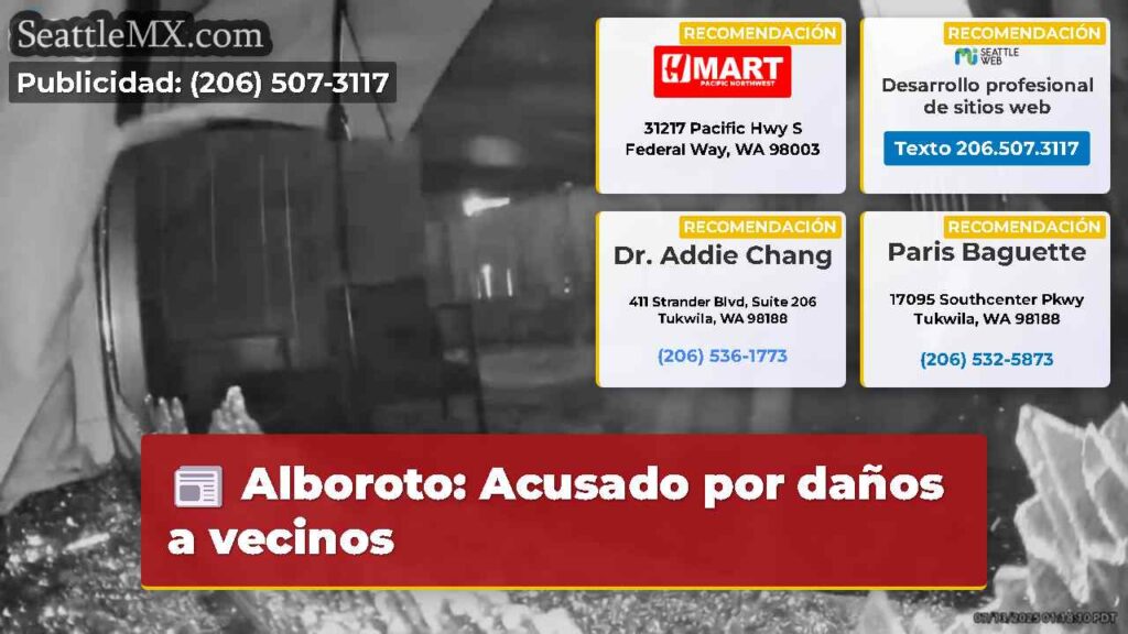Alboroto: Acusado por daños a vecinos