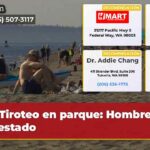 Tiroteo en parque Hombre arrestado