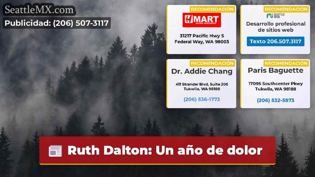 Ruth Dalton: Un año de dolor