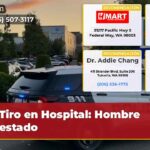 Tiro en Hospital Hombre Arrestado