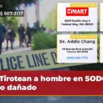 Tirotean a hombre en SODO auto dañado