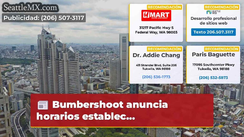 Bumbershoot anuncia horarios establec...