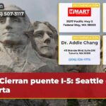 Cierran puente I-5 Seattle en alerta