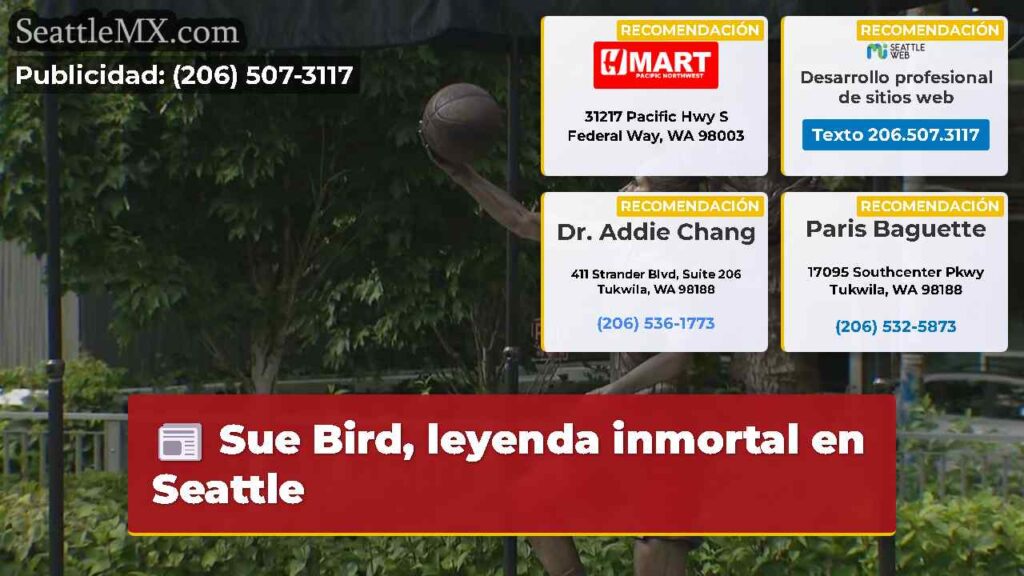 Sue Bird, leyenda inmortal en Seattle
