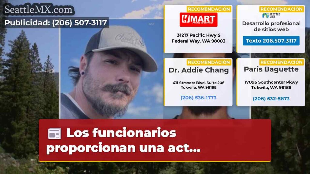 Los funcionarios proporcionan una act...