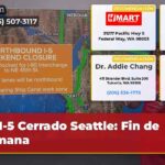 I-5 Cerrado Seattle Fin de Semana