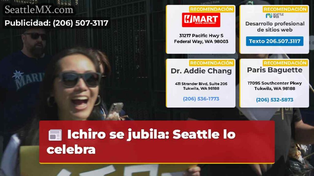 Ichiro se jubila: Seattle lo celebra