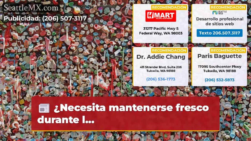 ¿Necesita mantenerse fresco durante l...