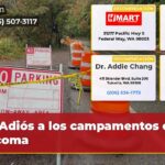 Adiós a los campamentos en Tacoma