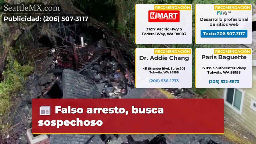 Falso arresto, busca sospechoso