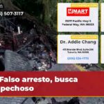 Falso arresto busca sospechoso