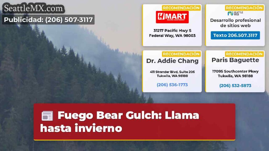 Fuego Bear Gulch: Llama hasta invierno
