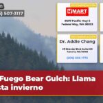 Fuego Bear Gulch Llama hasta invierno