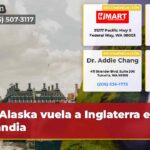 Alaska vuela a Inglaterra e Islandia