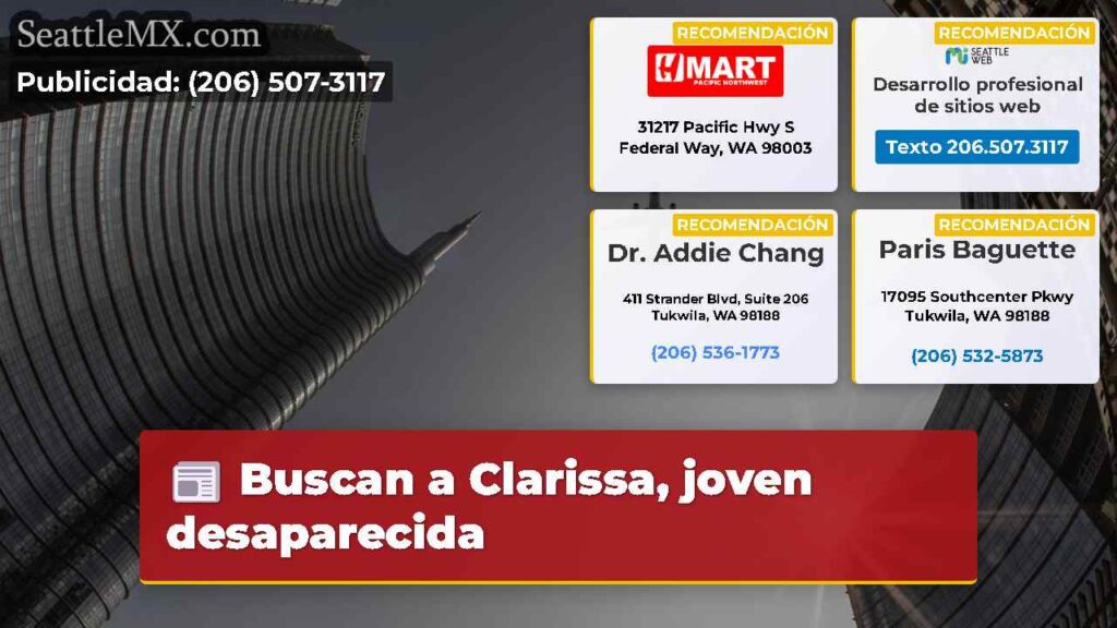Buscan a Clarissa, joven desaparecida