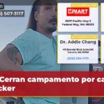 Cerran campamento por caso Decker