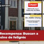 Recompensa Buscan a asesino de feligrés