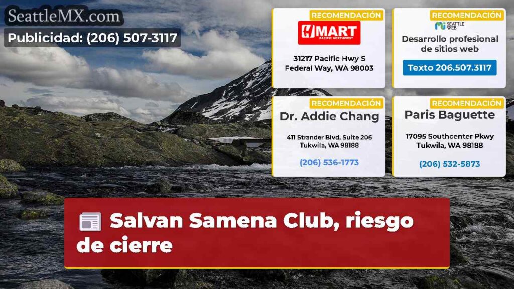Salvan Samena Club, riesgo de cierre