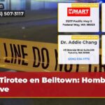 Tiroteo en Belltown Hombre grave