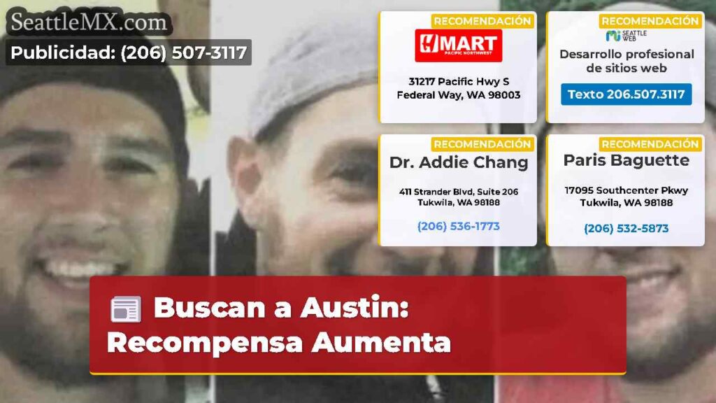 Buscan a Austin: Recompensa Aumenta