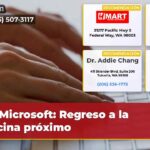 Microsoft Regreso a la oficina próximo
