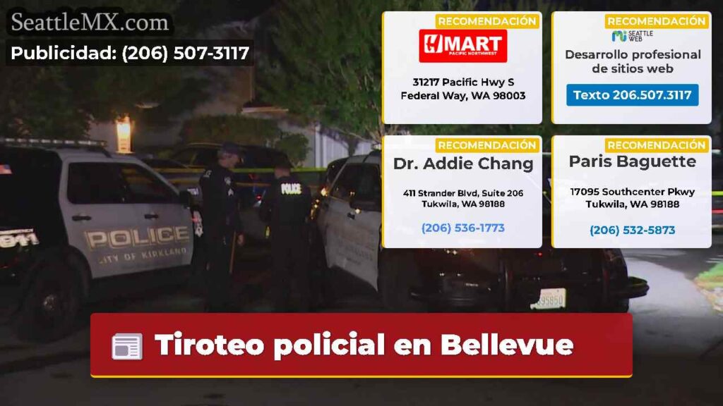 Tiroteo policial en Bellevue