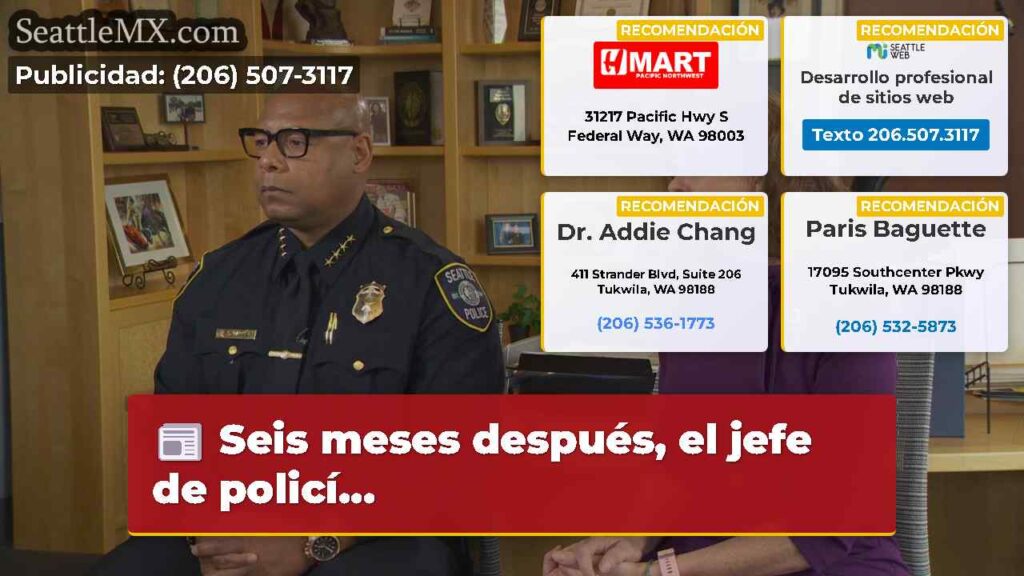 Seis meses después, el jefe de policí...