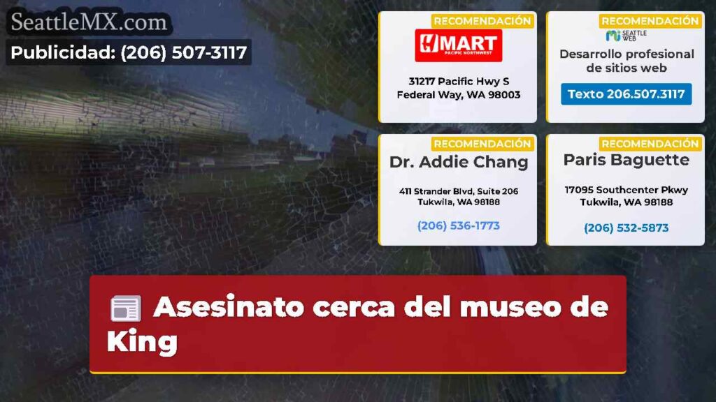 Asesinato cerca del museo de King