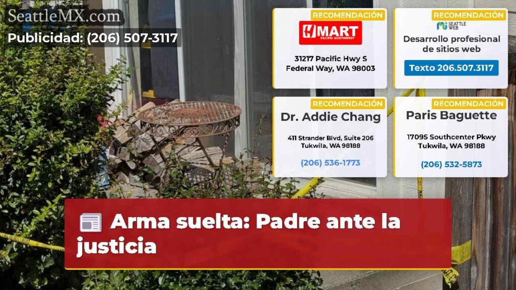 Arma suelta: Padre ante la justicia